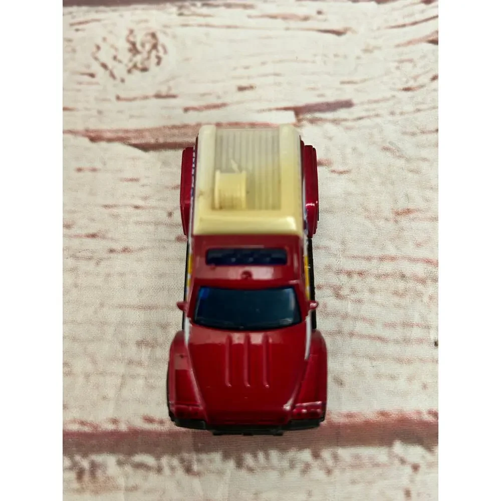 MATCHBOX Hero City Alarm Unit Red Fire Rescue SUV Toy Out-of-Box
